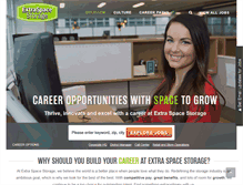 Tablet Screenshot of careers.extraspace.com